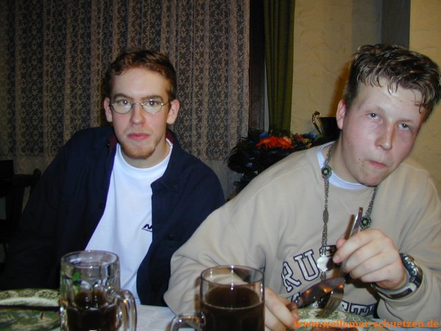 Weihnachtsfeier 2000